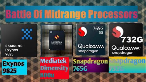 Exynos 9825 vs Snapdragon 732G: tests and benchmarks.